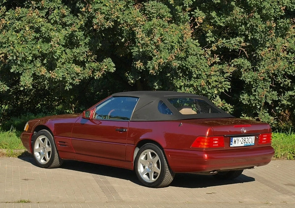 Mercedes-Benz SL cena 80000 przebieg: 115000, rok produkcji 1997 z Warszawa małe 781